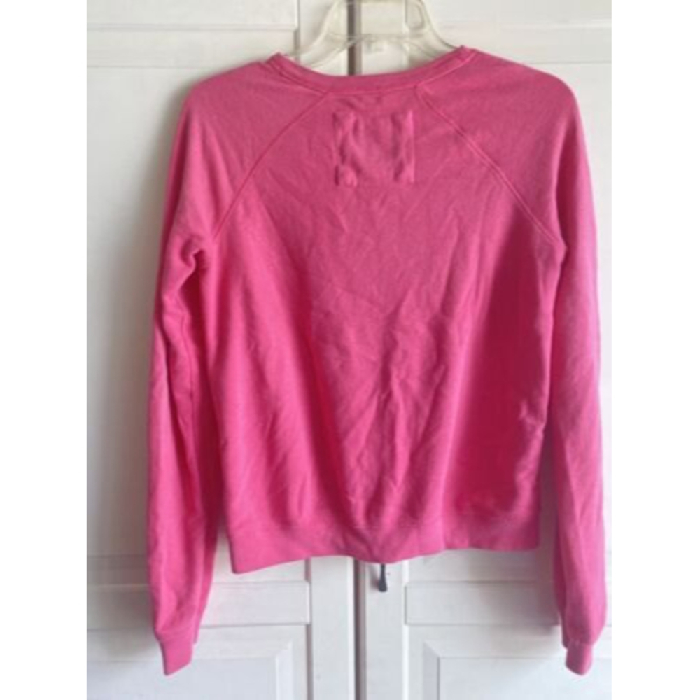 Abercrombie Women’s Sz S Pink Glitter Sweatshirt Y2K - Picture 3 of 7
